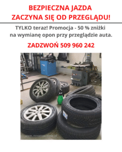 Promocja na wymianę opon