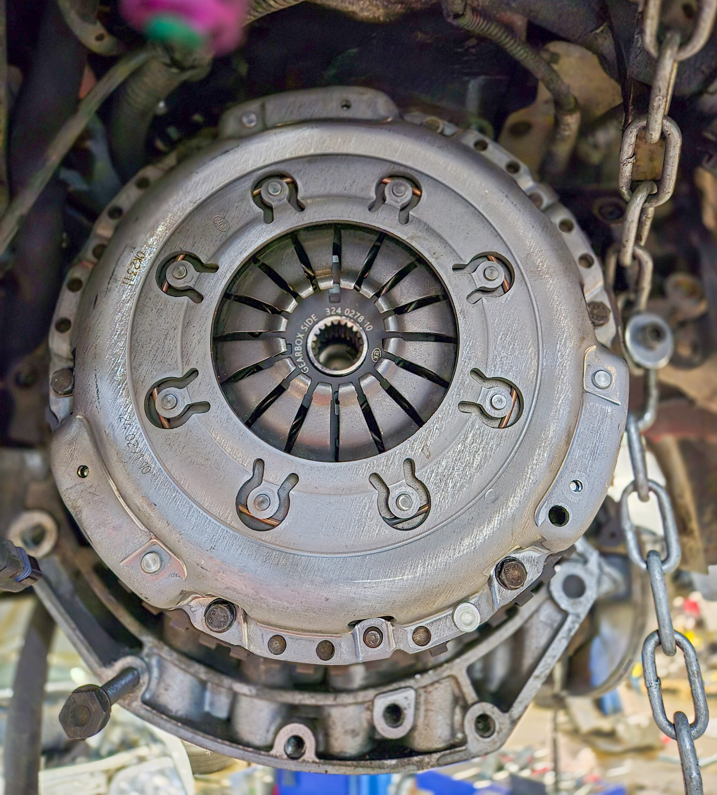 wymiana sprzęgła renault peugeot citroen